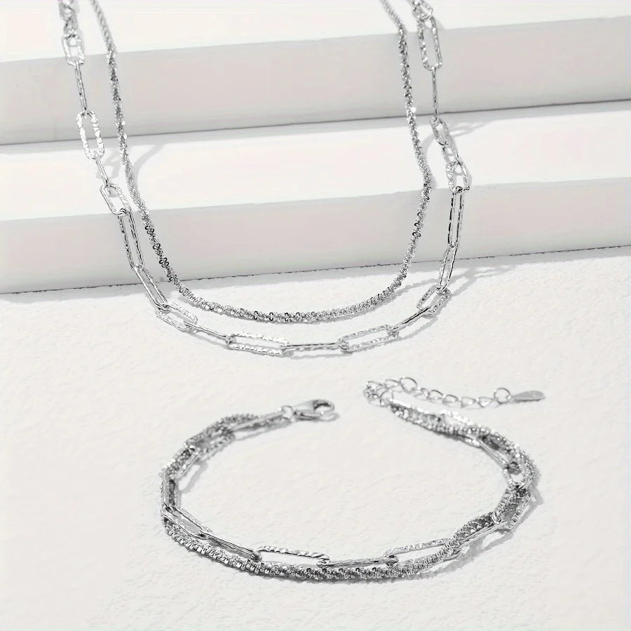 Bercelate Paperclip Duo Set